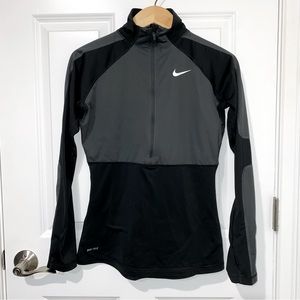 Nike Womens Half Zip Running Dri-fit